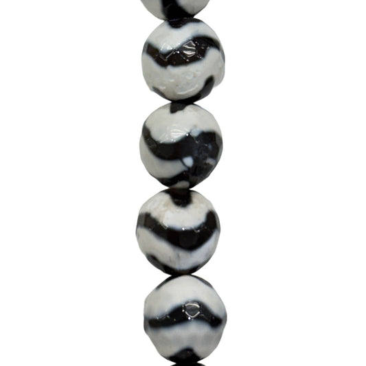 Swirl Tibetan Agate (Polished) -  Round/ Faceted