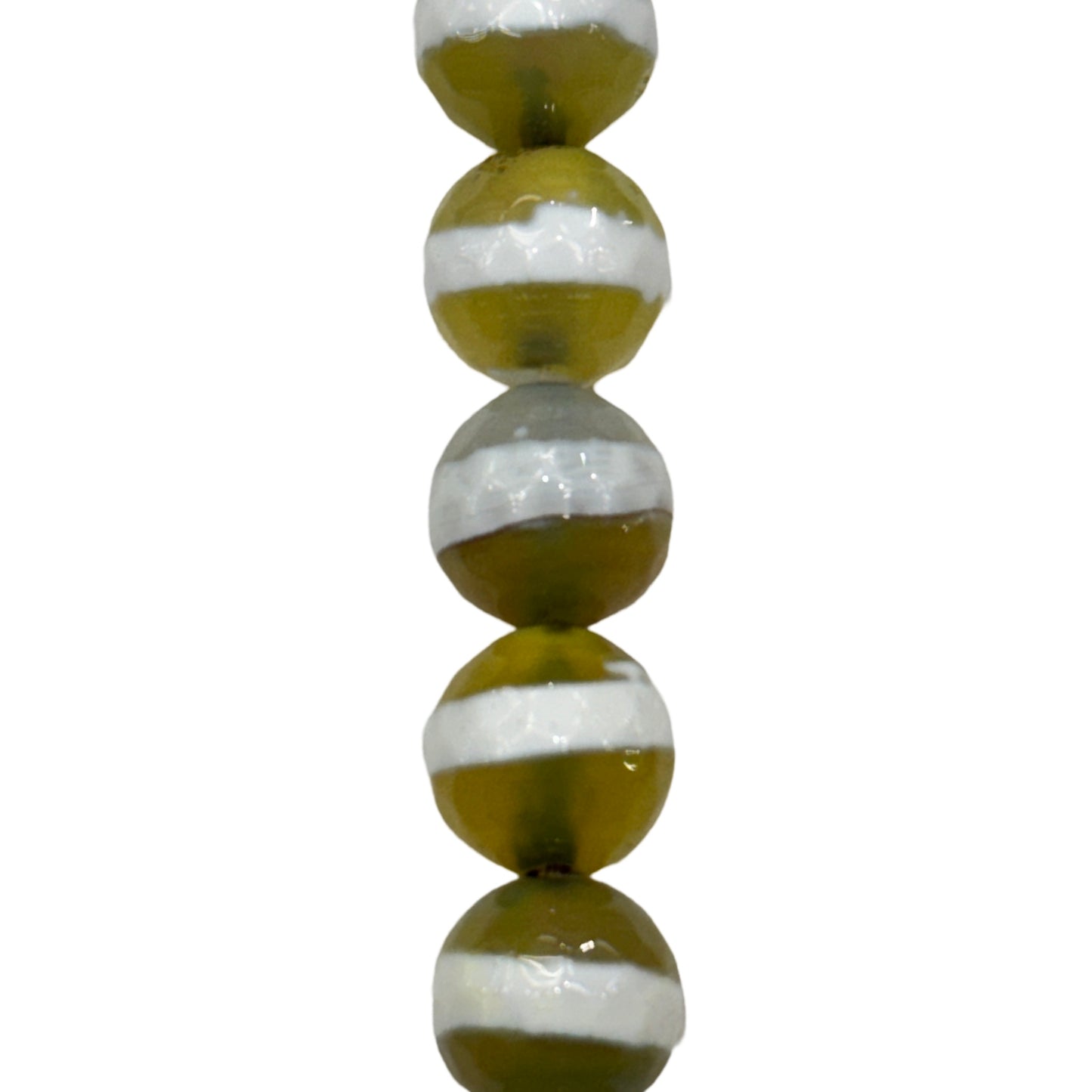 Stripe Tibetan Agate - (Polished) -  Round/ Faceted