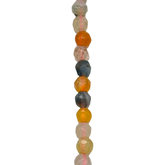 Mixed Agate (Polished) - Round/ Faceted