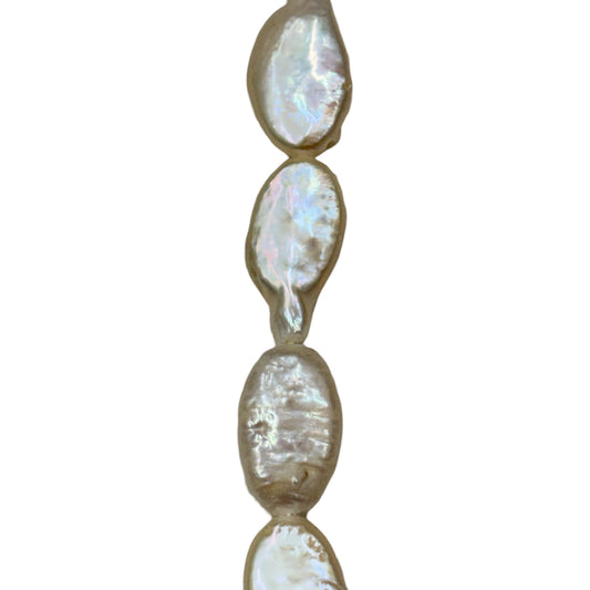 Freshwater Pearl - (Polished) -  Oval/ Smooth