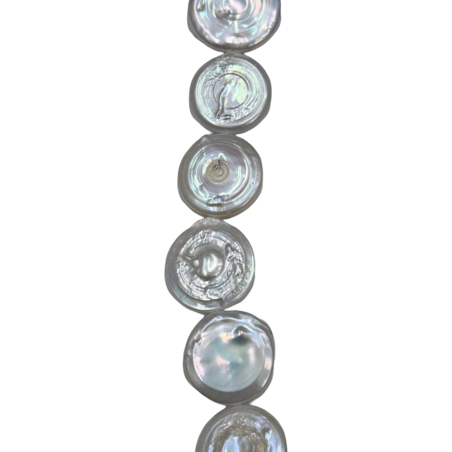 Freshwater Pearl - (Polished) -  Coin/ Smooth