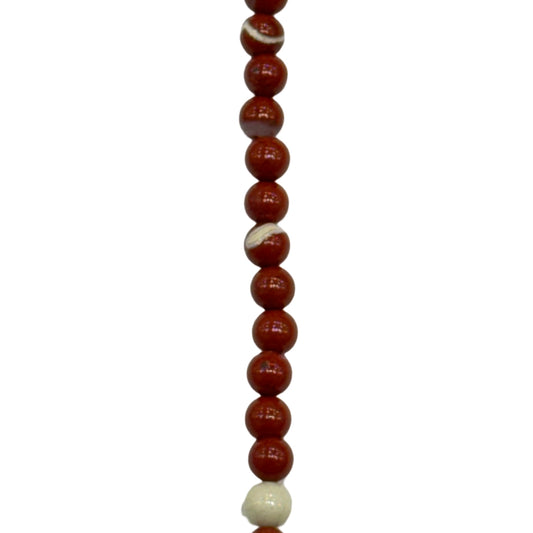 Red Jasper (Polished) - Round/ Smooth