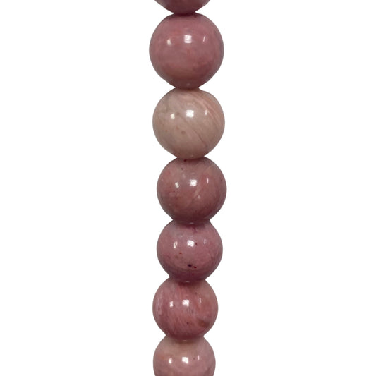 Rhodonite - (Polished) - Round/ Smooth