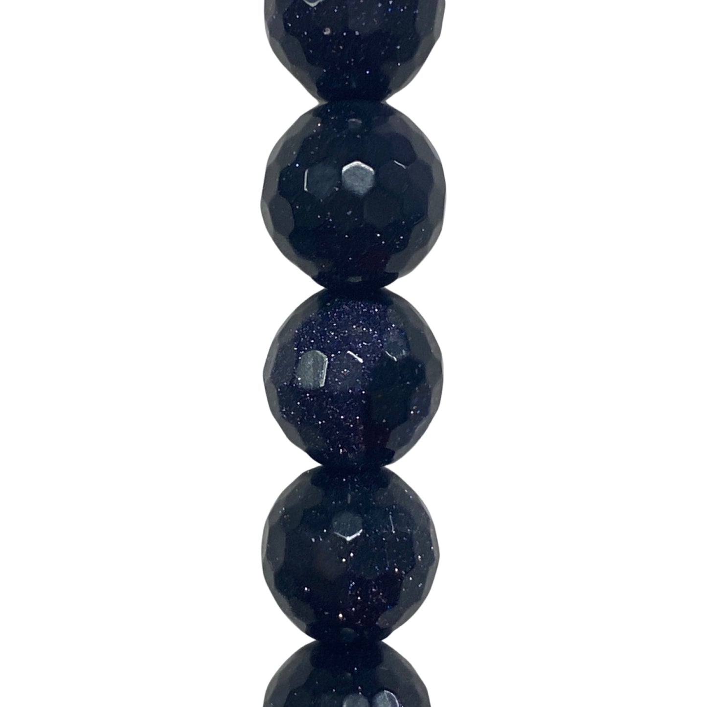 Blue Goldstone - (Polished) - Round/ Faceted