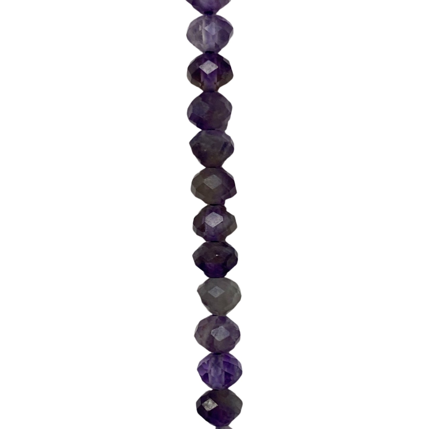 Amethyst - (Matte) - Round/ Faceted