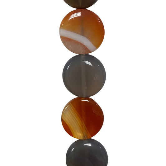 Botswana Agate - (Polished) - Coin/ Smooth