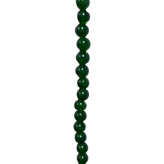 Emerald Jade - (Polished) - Round/ Smooth