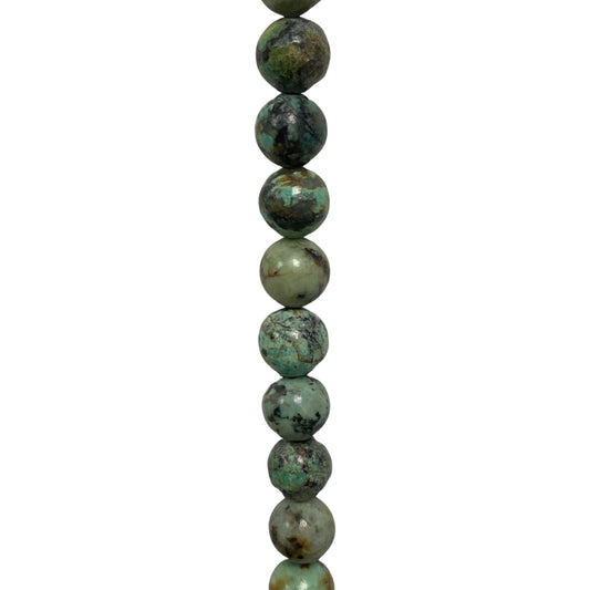 African Turquoise - (Polished) - Round/ Smooth