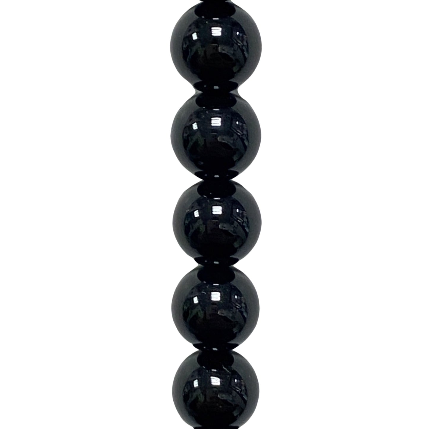 Black Onyx - (Polished) - Round/ Smooth