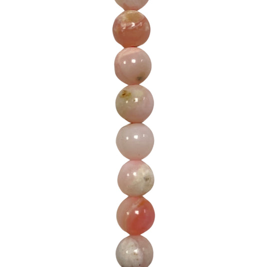 Pink Opal - (Polished) - Round/ Smooth