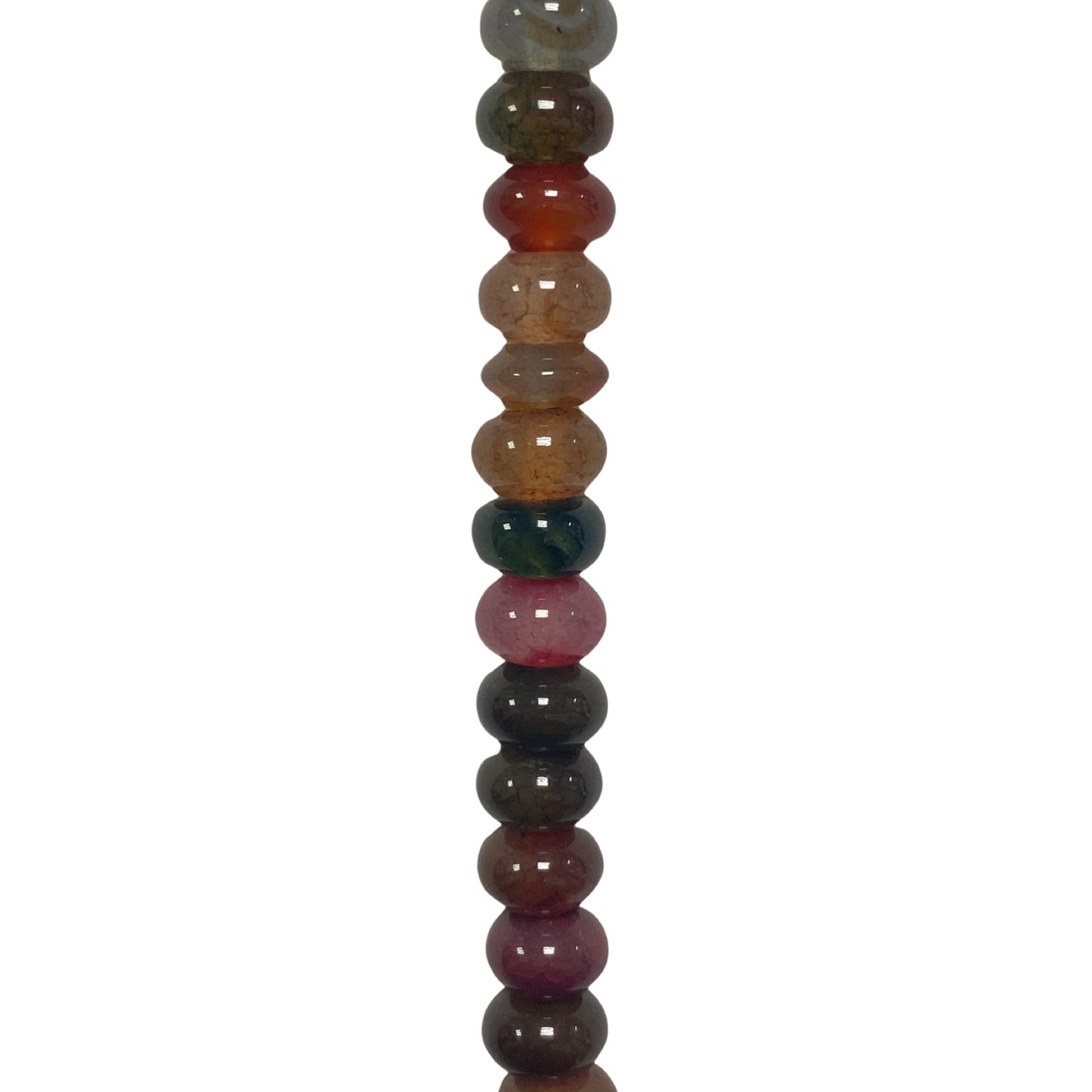 Mixed Tourmaline - (Earth) - Roundel/ Smooth