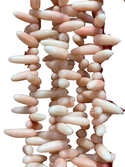 Pink Coral - (Polished) - Faceted