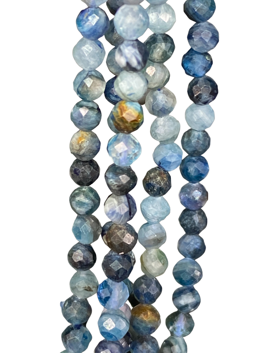 Kyanite - (Polished) - Round/ Faceted