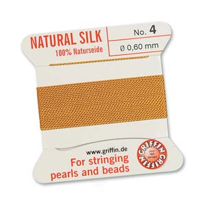 Griffin Silk Cord - Amber