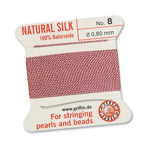 Griffin Silk Cord - Dark Pink