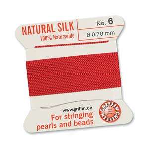 Griffin Silk Cord - Red