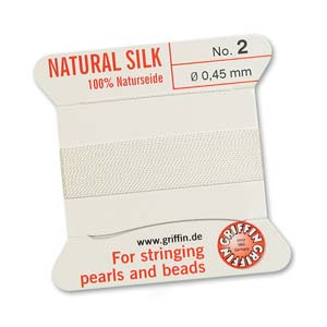 Griffin Silk Cord - White