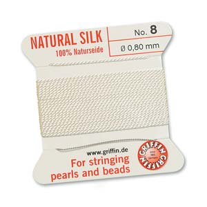 Griffin Silk Cord - White