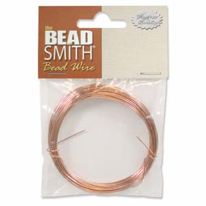 BeadSmith, German Bead Wire - 18 GA (Copper)