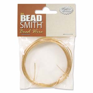BeadSmith, German Bead Wire - 20 GA (Gold)