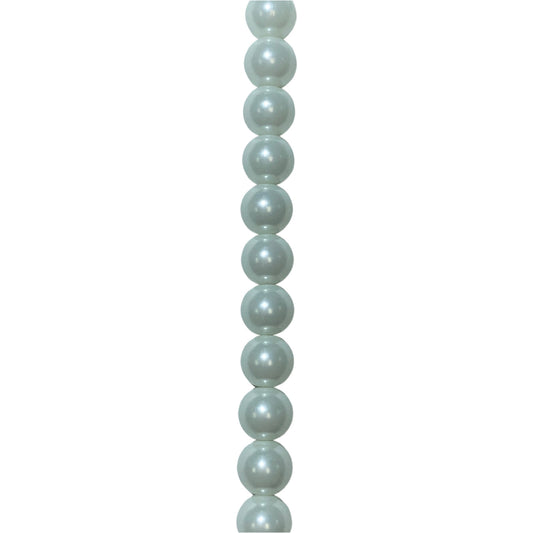 10mm Glass Pearl - Round/ Smooth