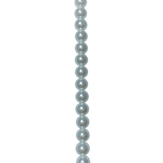 8mm Glass Pearl - Round/ Smooth