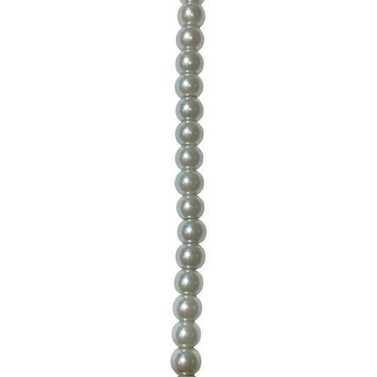 4mm Glass Pearl - Round/ Smooth