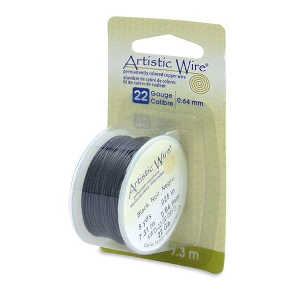 Artistic Wire, Craft Wire - (Black) - Dispenser Spool