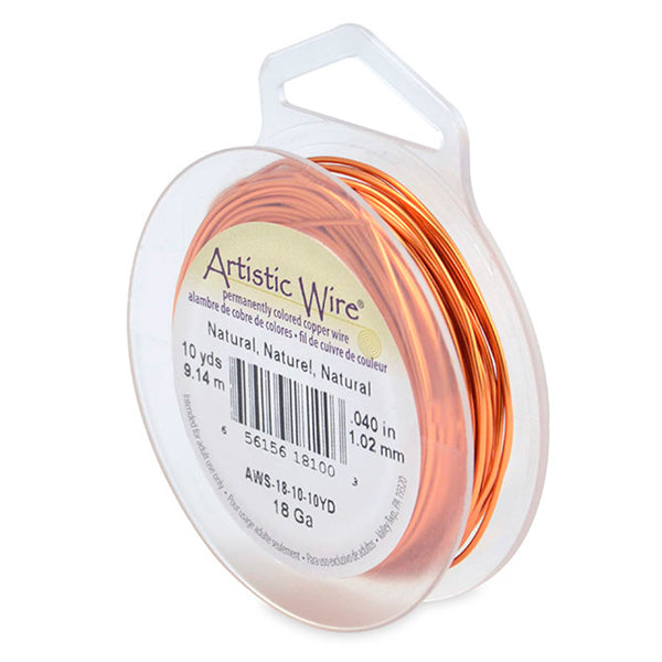 Artistic Wire, Craft Wire - 18 Gauge / 1.0mm - Retail Spool