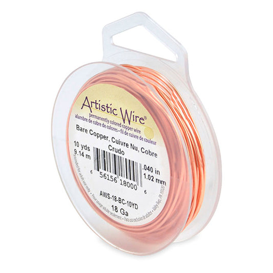 Artistic Wire, Craft Wire - 18 Gauge / 1.0mm - Retail Spool
