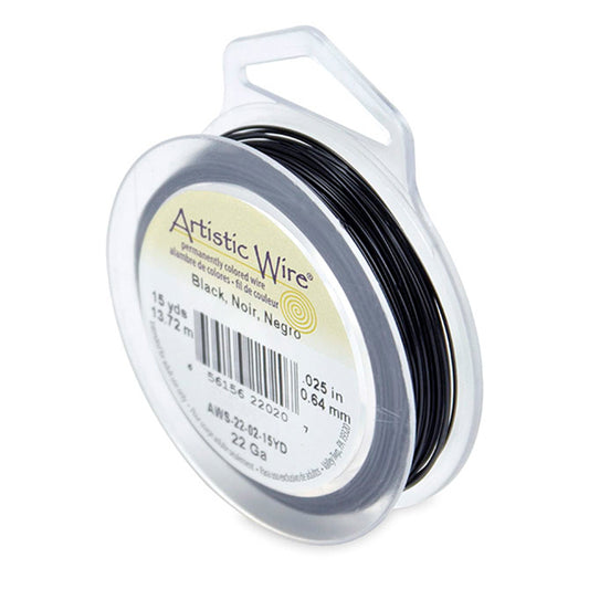 Artistic Wire, Craft Wire - 22 Gauge / 0.64mm - Retail Spool