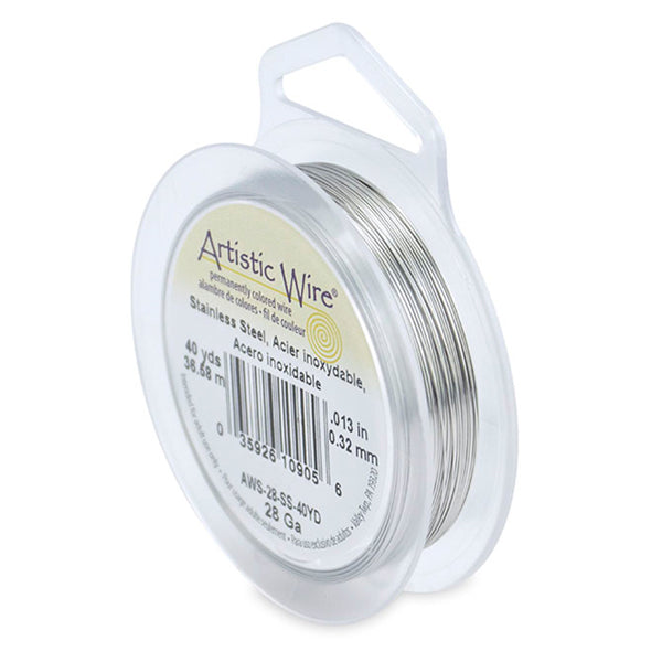 Artistic Wire, Craft Wire - 28 Gauge / 0.32mm - Retail Spool