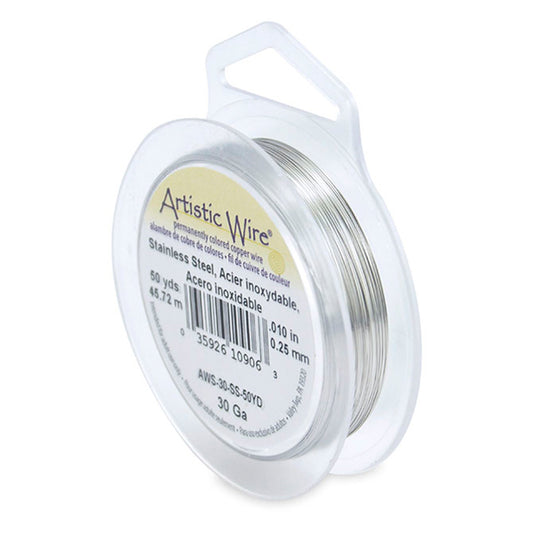 Artistic Wire, Craft Wire - 30 Gauge / 0.25mm - Retail Spool
