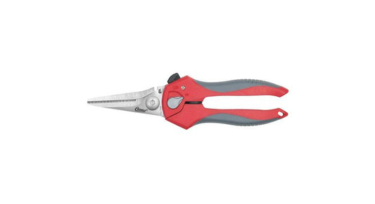 Clauss 8" Stainless Steel Straight Snip With Integrated Wire Cutter