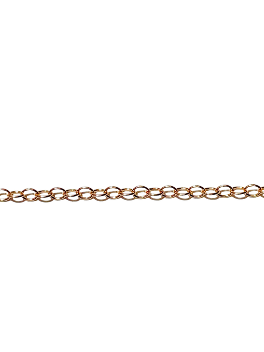1218 14kt Rose Gold Filled Chain