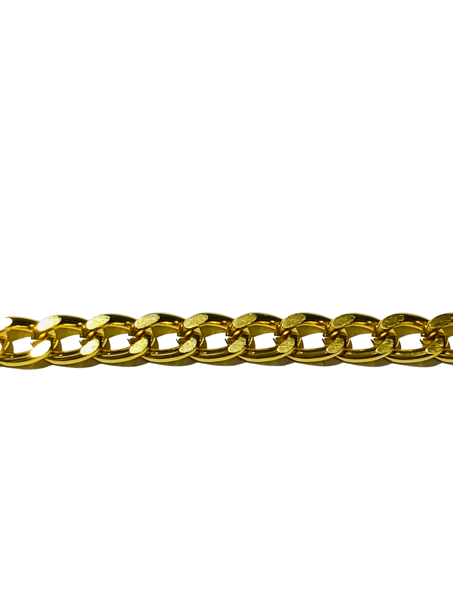 “CURB LINK” Gold Plated Chain