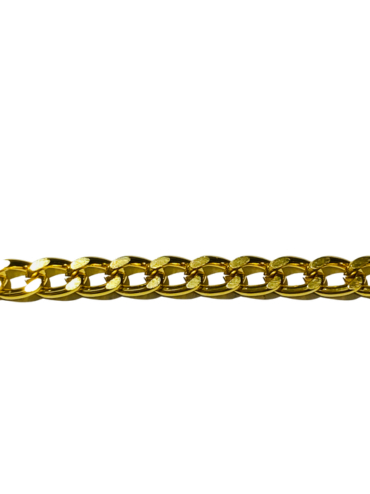 “CURB LINK” Gold Plated Chain