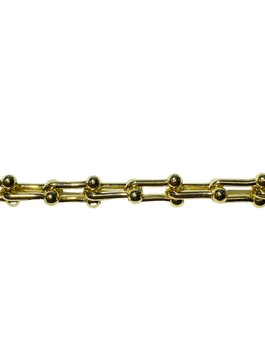 “TIFFANY LINK” Gold Plated Chain