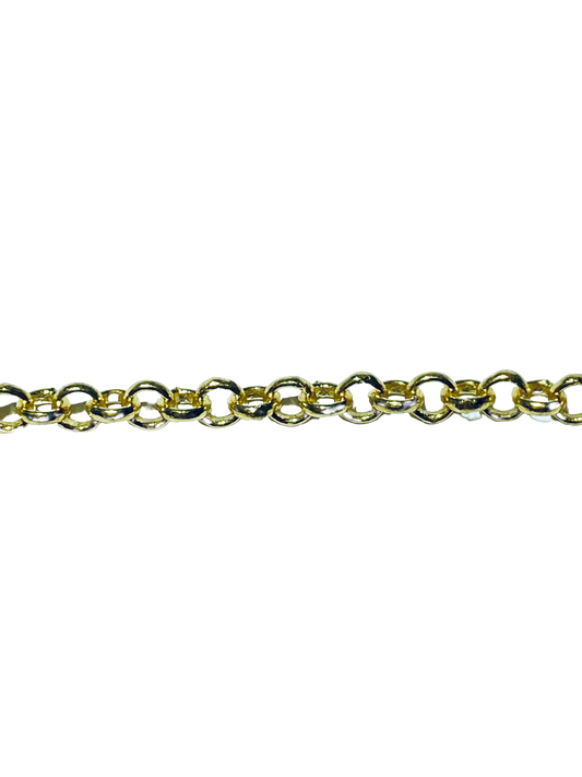 3mm Gold Plated Chain