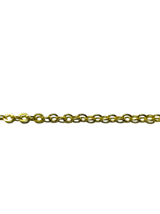 2mm Gold Plated Chain