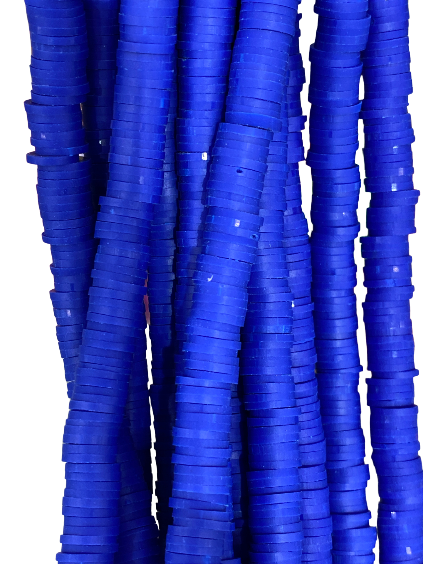 Blue Heishi Disc - Clay Beads