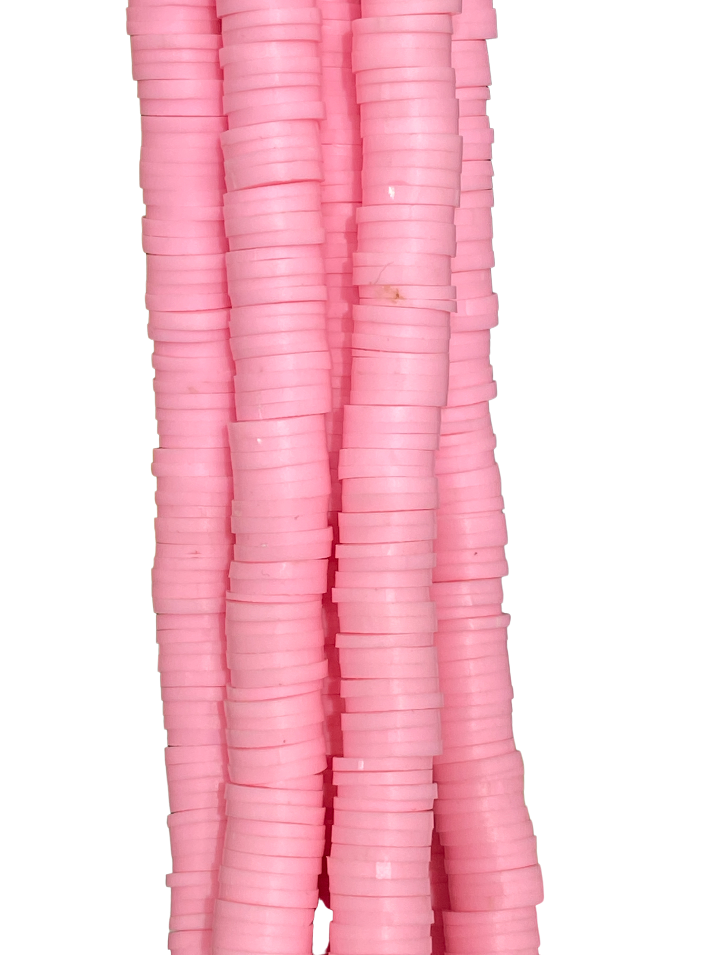 Light Pink Heishi Disc - Clay Beads