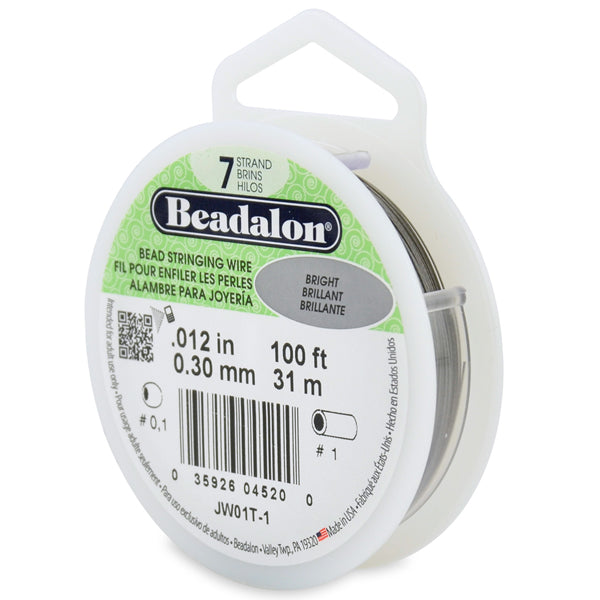 Beadalon, Stringing Wire - 7 Strand (Bright)