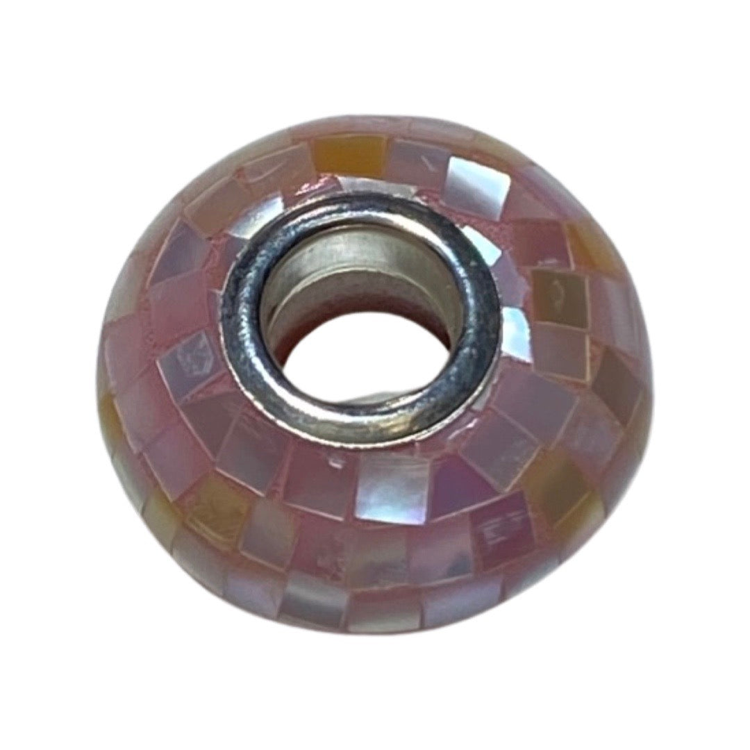 14.0 x 7.0mm Mosaic Roundel Bead