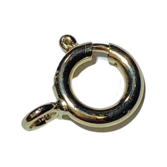 Spring Ring Clasp w/ Open Ring